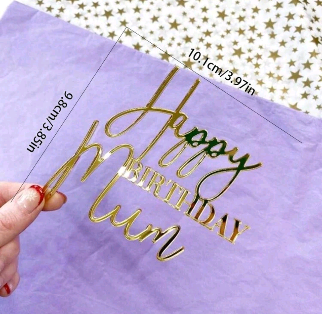 "Happy Birthday Mom"