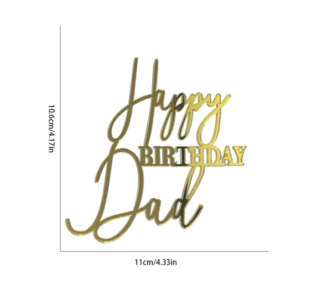 "Happy Birthday Dad"